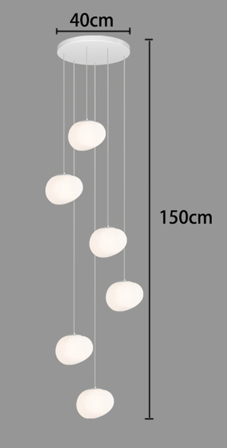 Modern LED Pendant Chandelier for Living & Dining Room