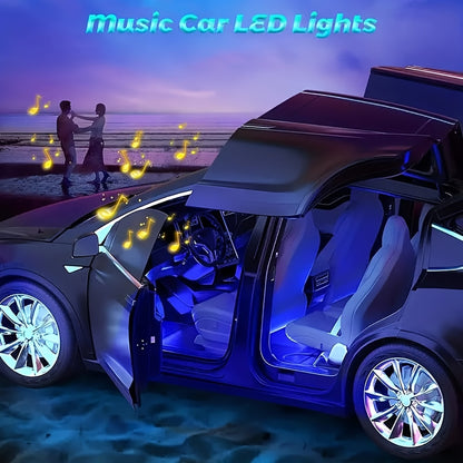 Interior Car LED Strip Lights – 5-in-1 RGB Ambient Lighting Kit