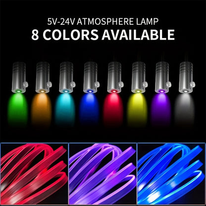 Interior Car LED Strip Lights – 5-in-1 RGB Ambient Lighting Kit