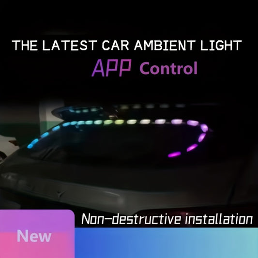 RGB Car Interior & Rear Window LED Atmosphere Lamp