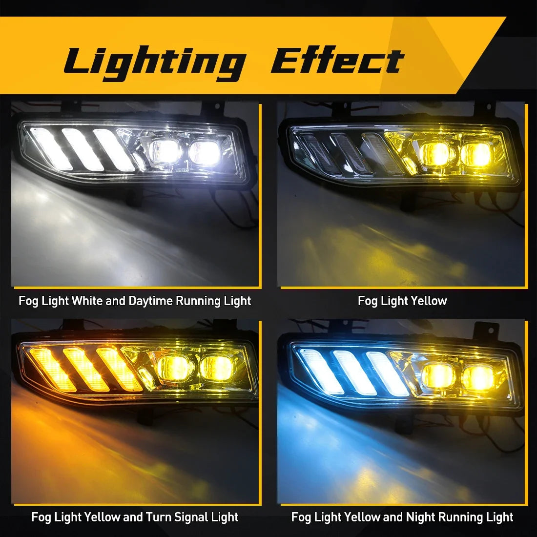 Car LED DRL Fog Lamps 12V for Nissan Sentra (2020)