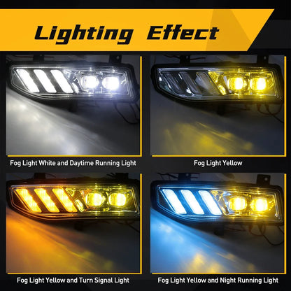Car LED DRL Fog Lamps 12V for Nissan Sentra (2020)