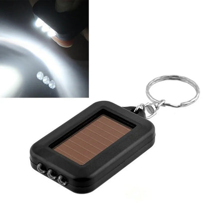 Portable Solar LED Keychain Light
