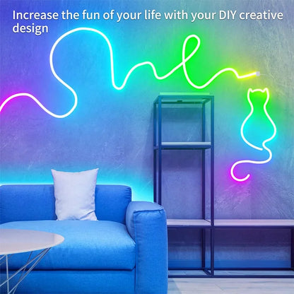 Smart RGB USB LED Rope Strip Light