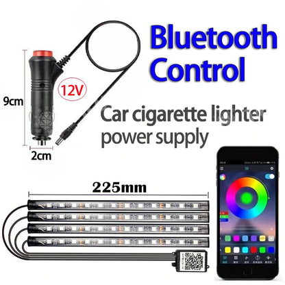 RGB Car Interior Music Light Strip