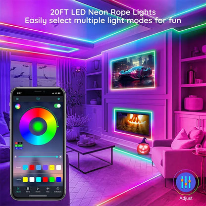 Smart RGB USB LED Rope Strip Light