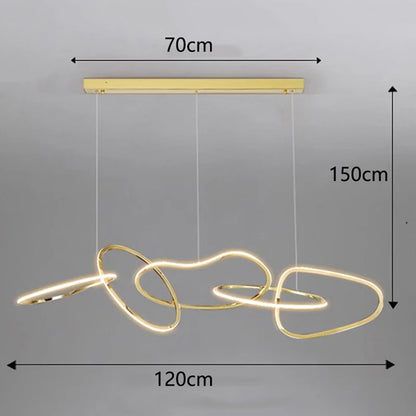 Modern LED Pendant Light for Living & Dining Room