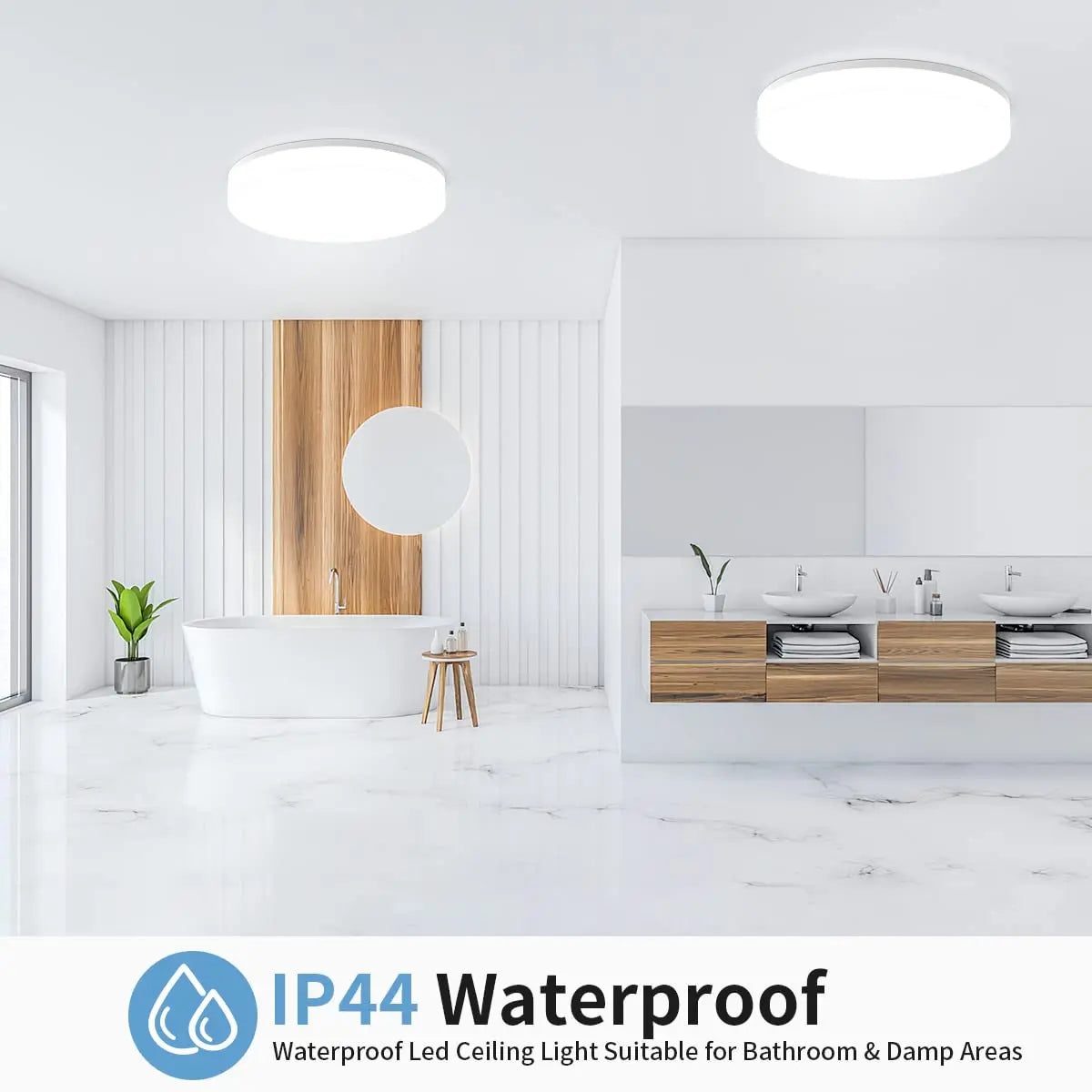 Modern Round LED Ceiling Light Fixture