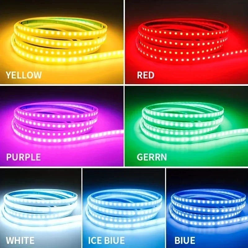 Car LED Hood & Door Decorative DRL Light 12V
