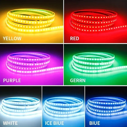 Car LED Hood & Door Decorative DRL Light 12V