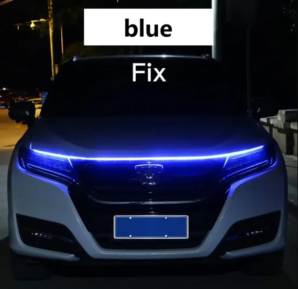 Car LED Hood & Door Decorative DRL Light 12V
