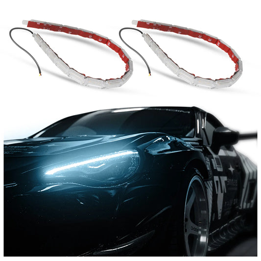 Universal Waterproof LED DRL Strip Lights