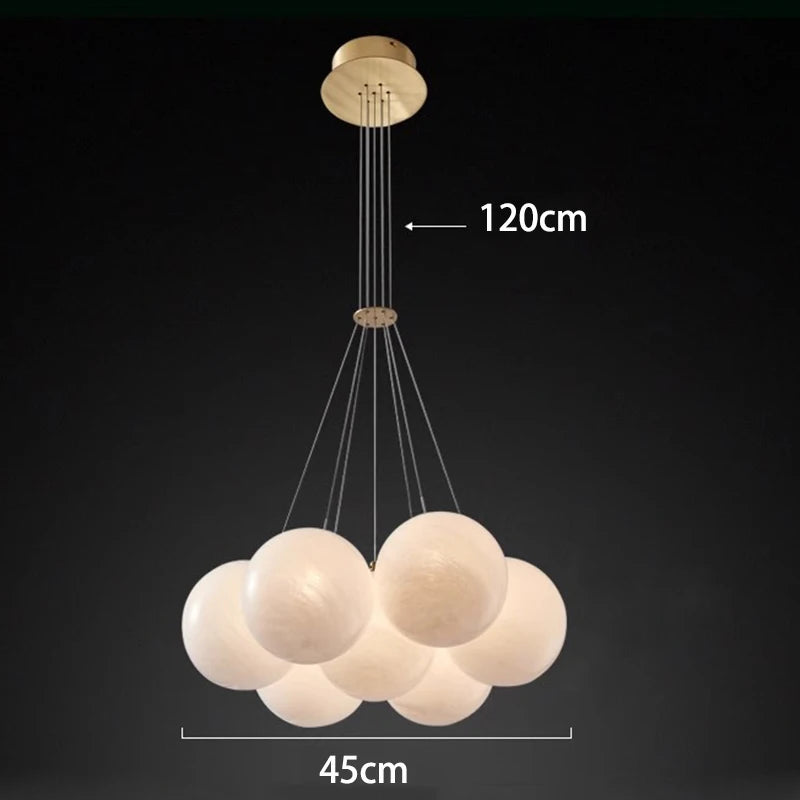 Modern LED Pendant Chandelier for Living & Dining Room
