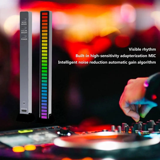 Smart RGB LED Music Sync Light for Gaming & Desktop