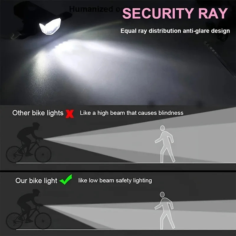 Bike Front & Rear LED Light Set