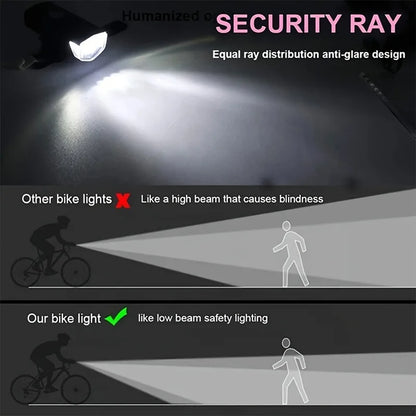 Bike Front & Rear LED Light Set