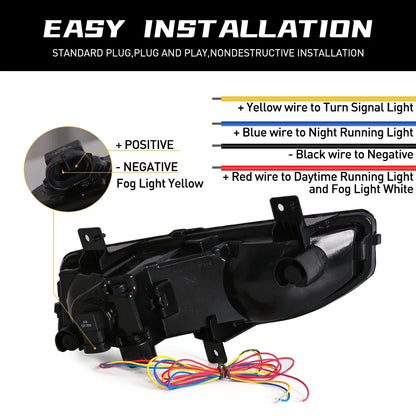 Car LED DRL Fog Lamps 12V for Nissan Sentra (2020)