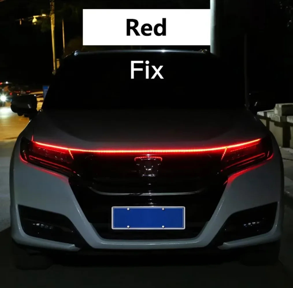 Car LED Hood & Door Decorative DRL Light 12V
