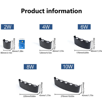 Modern Up & Down LED Wall