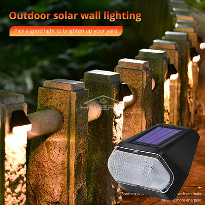 Solar LED Wall Lamp Outdoor IP65 Night Lightt