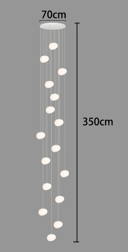 Modern LED Pendant Chandelier for Living & Dining Room