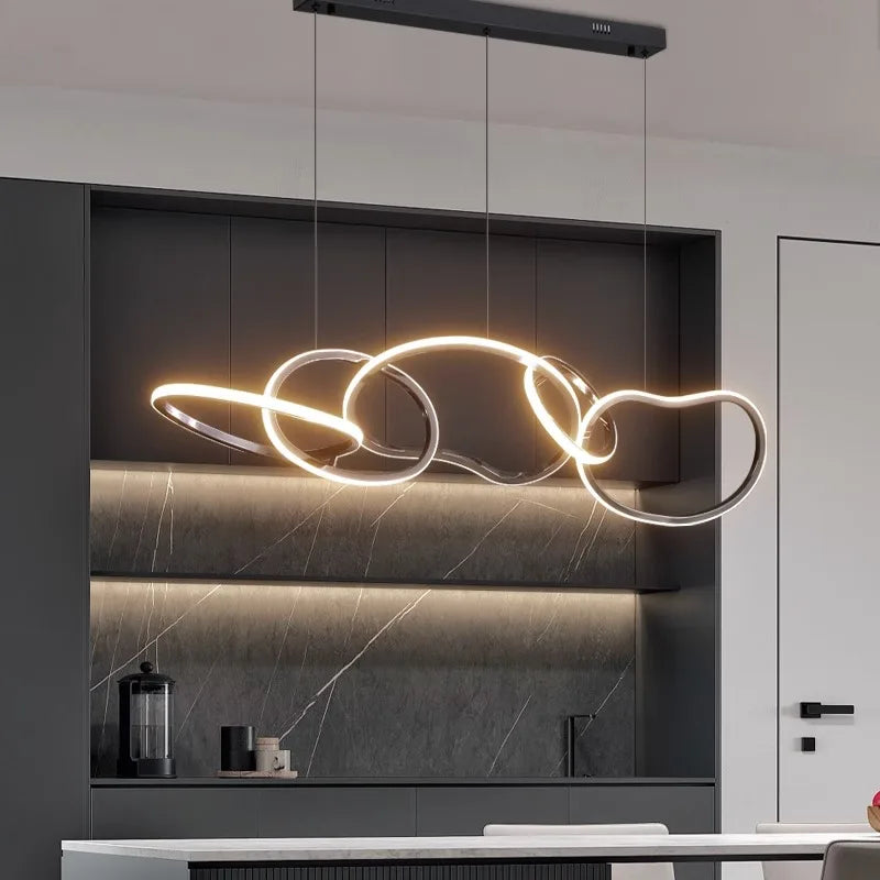 Modern LED Pendant Light for Living & Dining Room