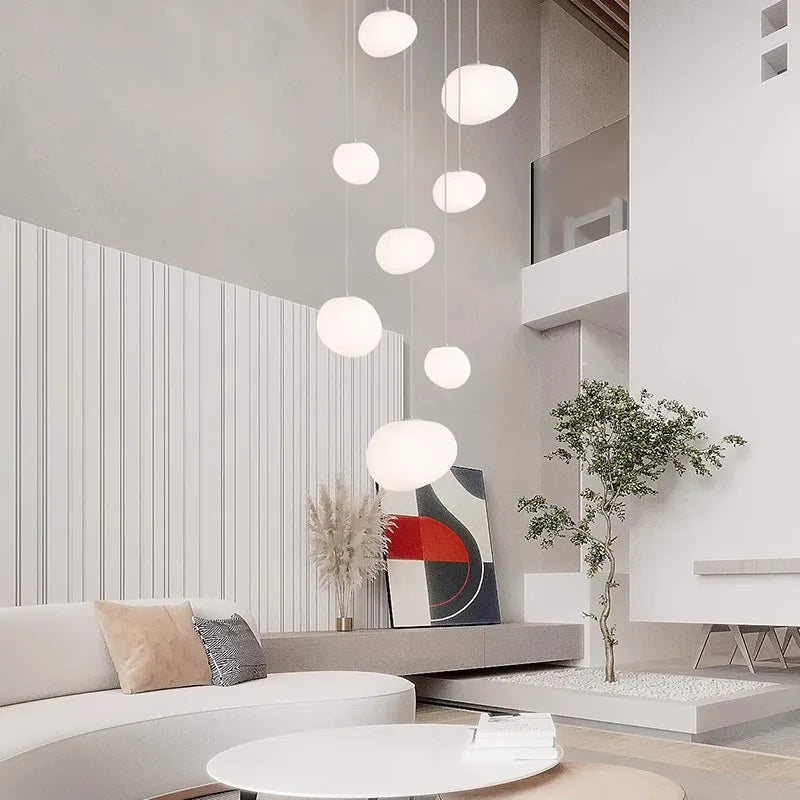 Modern LED Pendant Chandelier for Living & Dining Room