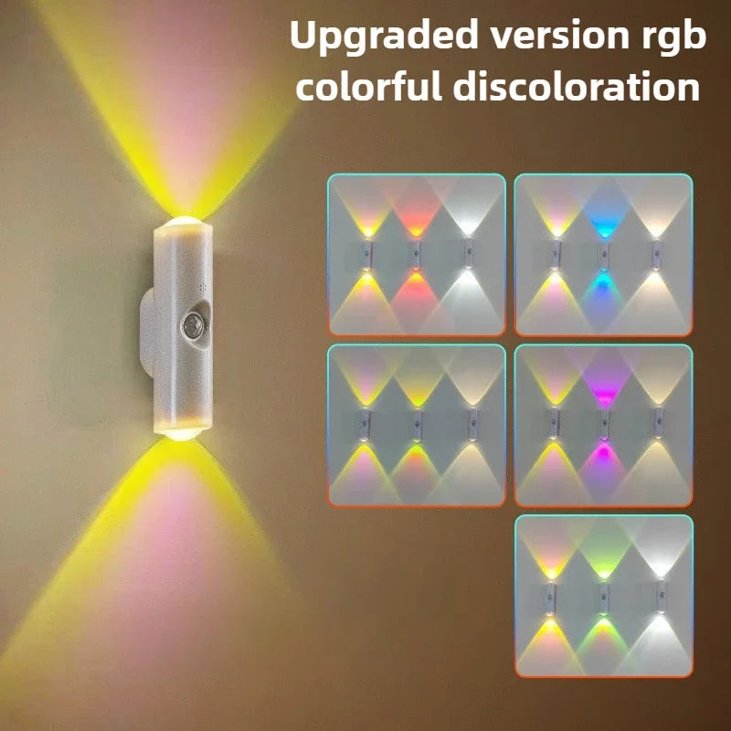 Smart RGB Gradient Motion Sensor Wall Lamp