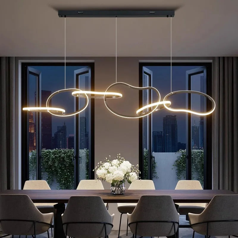 Modern LED Pendant Light for Living & Dining Room