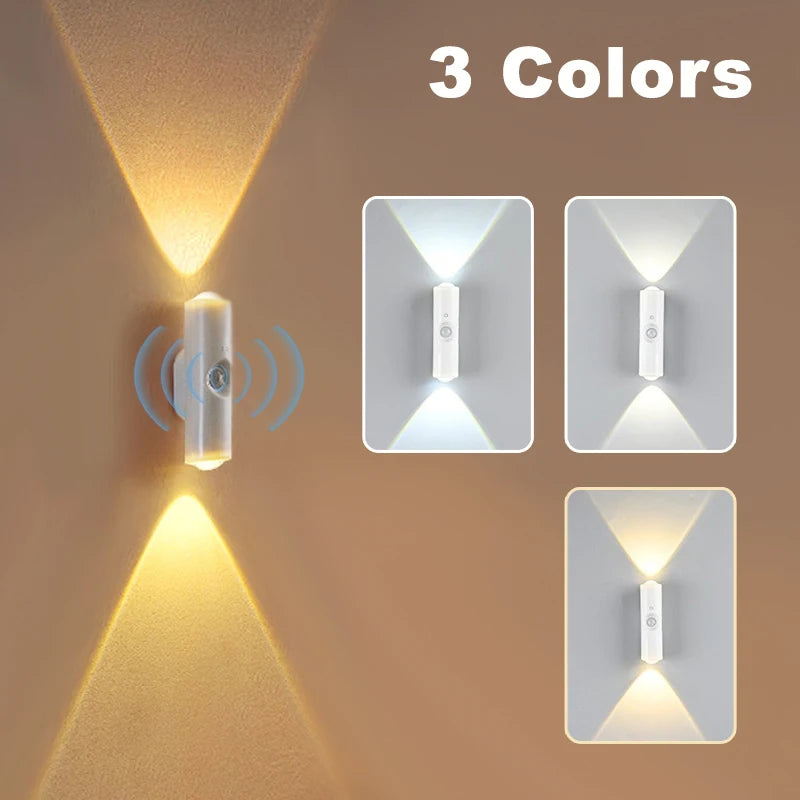 Smart RGB Gradient Motion Sensor Wall Lamp