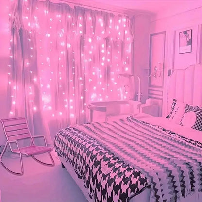 USB LED Curtain Fairy Lights