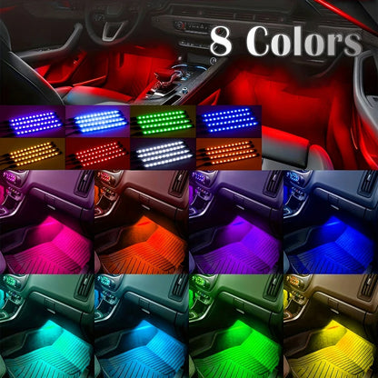 RGB Car Interior Music Light Strip