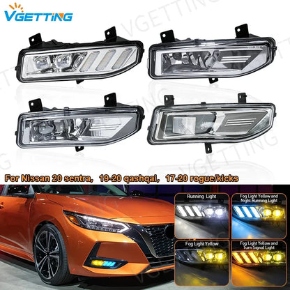 Car LED DRL Fog Lamps 12V for Nissan Sentra (2020)