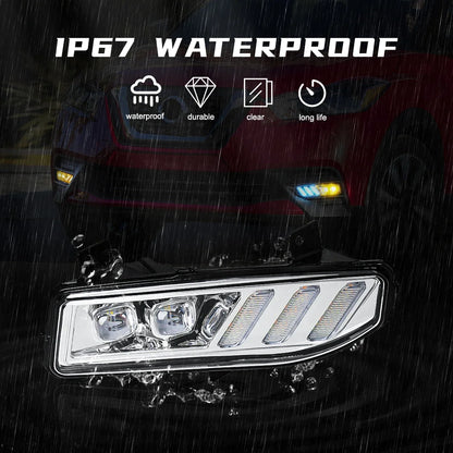 Car LED DRL Fog Lamps 12V for Nissan Sentra (2020)
