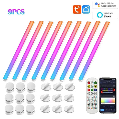 Smart RGB LED IC Strip Wall Light