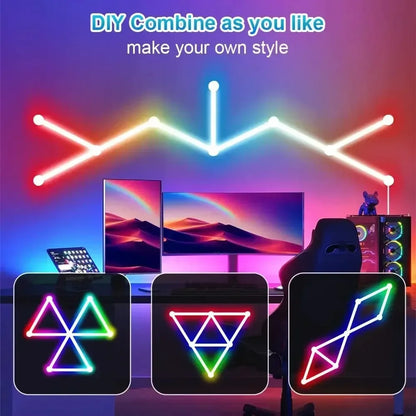 Smart RGB LED IC Strip Wall Light