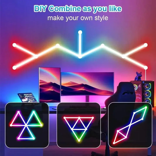 Smart RGB LED IC Strip Wall Light