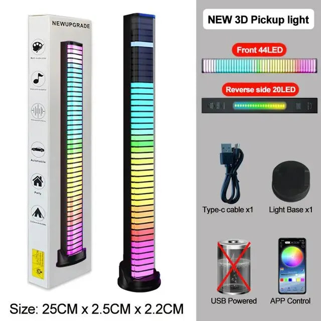 Smart RGB 3D Double-Sided Pickup Ambient Light