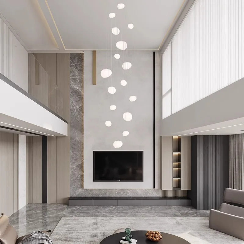 Modern LED Pendant Chandelier for Living & Dining Room