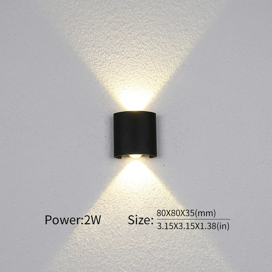 Modern Up & Down LED Wall