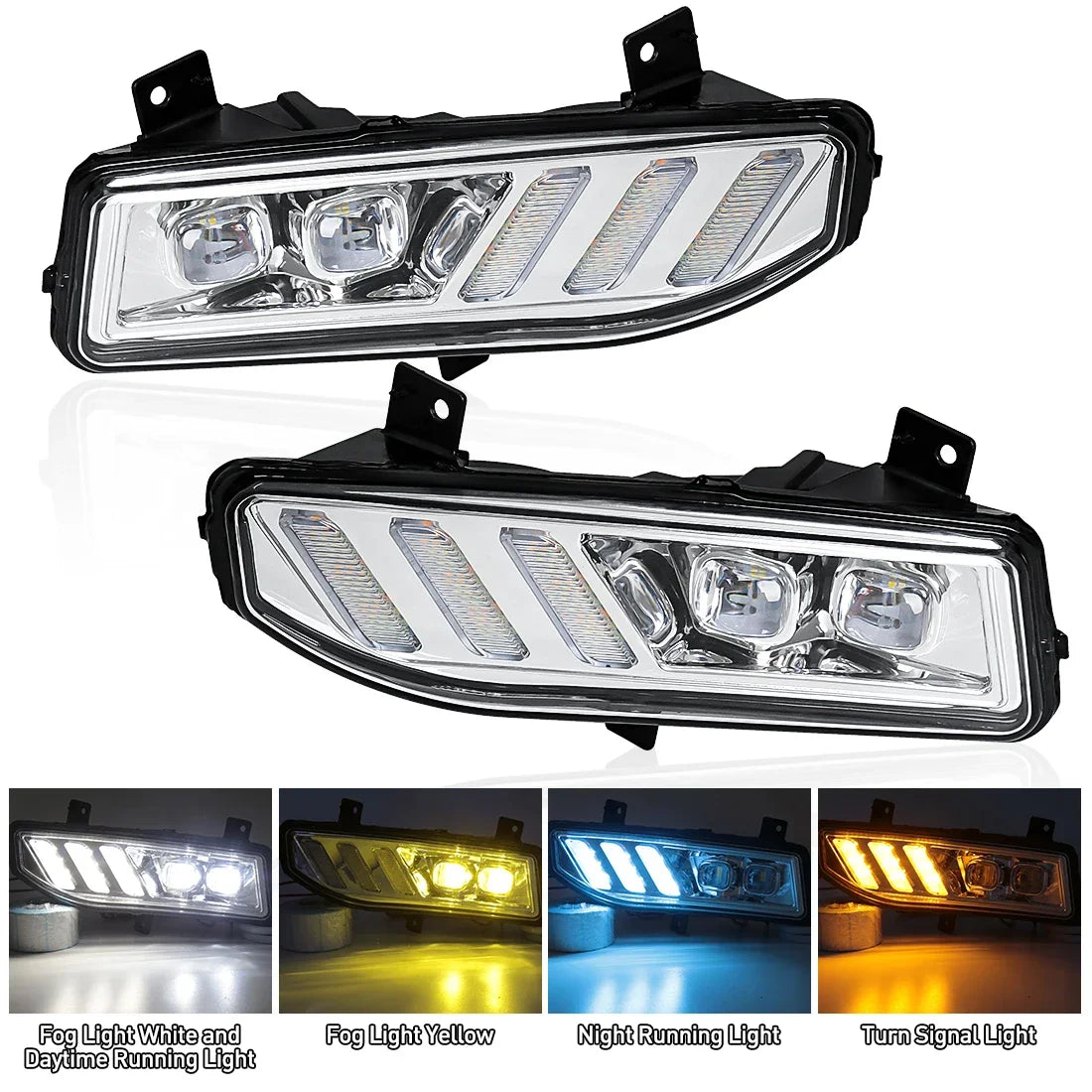 Car LED DRL Fog Lamps 12V for Nissan Sentra (2020)