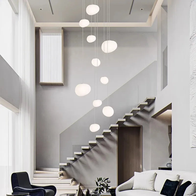 Modern LED Pendant Chandelier for Living & Dining Room