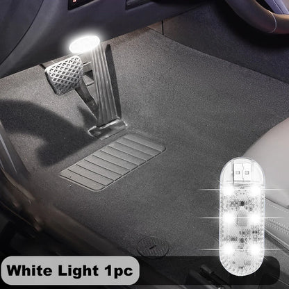USB Rechargeable Car Mini Touch LED Light