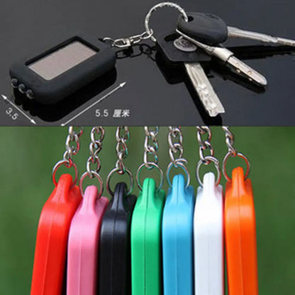 Portable Solar LED Keychain Light