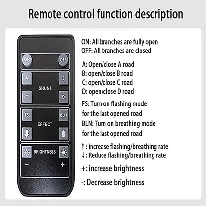 Wireless LED Shunt Module with Remote