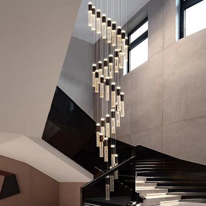 Modern LED Staircase Pendant Chandelier