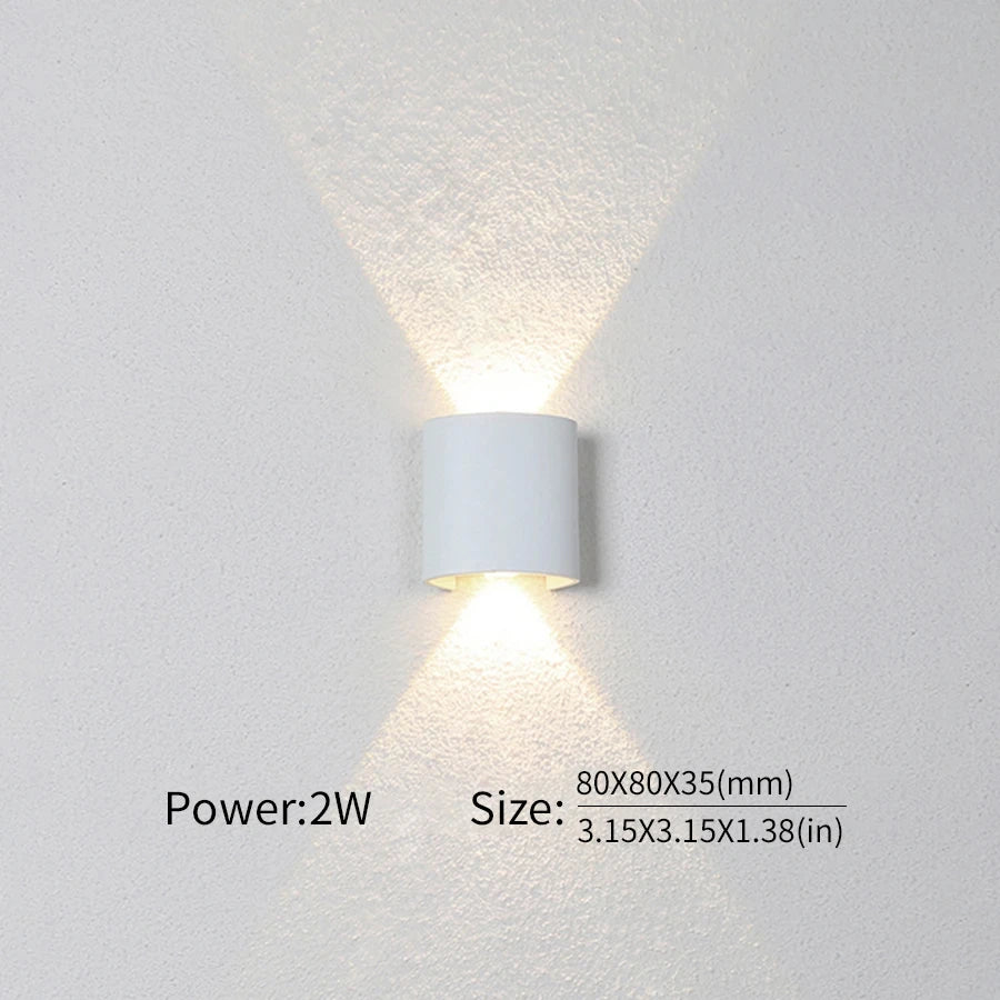 Modern Up & Down LED Wall
