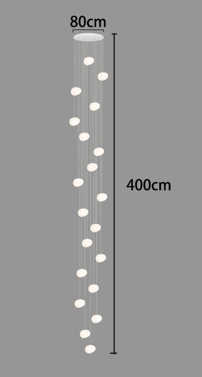 Modern LED Pendant Chandelier for Living & Dining Room