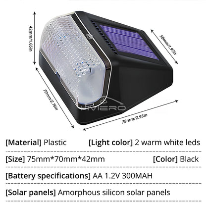 Solar LED Wall Lamp Outdoor IP65 Night Lightt