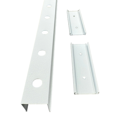 Free Air Shipping for 12mm 1M Long White Permanent Track Aluminum channels